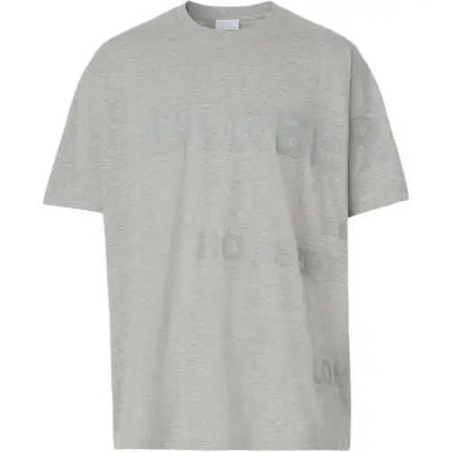 Burberry Horseferry Print Cotton Oversized T shirt