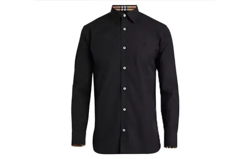 Burberry FW22 Shirt Men's Black