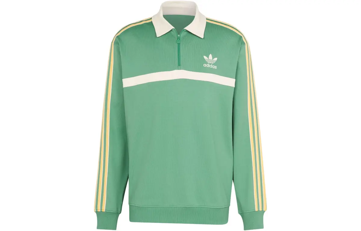 Adidas Originals Collared Sweatshirt Men's Green