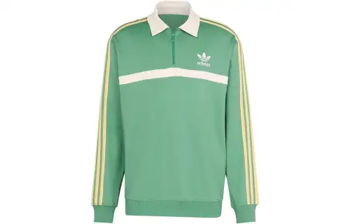 Adidas Originals Collared Sweatshirt Men's Green