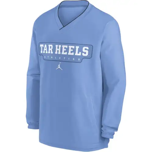 Jordan North Carolina Tar Heels Sideline Men's Jordan Brand College Long Sleeve Windshirt