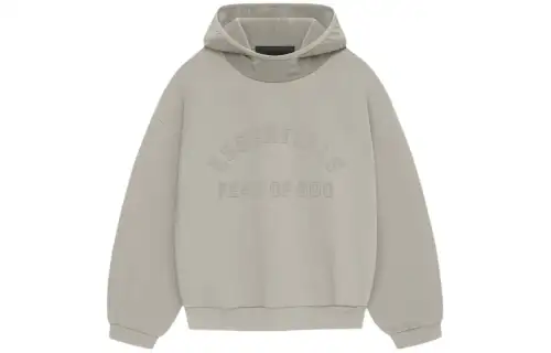 Fear Of God Essentials logo-print cotton-blend hoodie