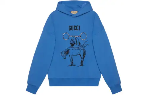 GUCCI SS24 Sweatshirt Men's Blue