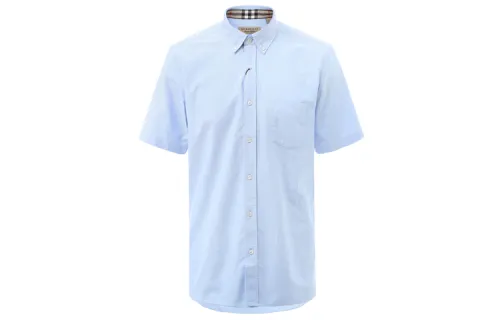 Burberry Shirt Men's Light Blue