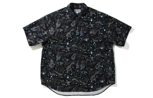 A BATHING APE Shirts Men's Pointed Collar Moderate Other