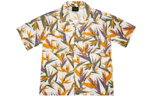 Drew house Smiley Collection Shirts Unisex White Cuban Collar Moderate Shirt