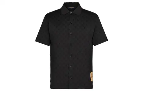 LOUIS VUITTON X Nba Monogram Buttoned Shirt
