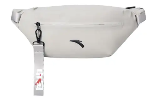 Anta Variety Training Collection Fabric Fanny Pack Unisex Corn White