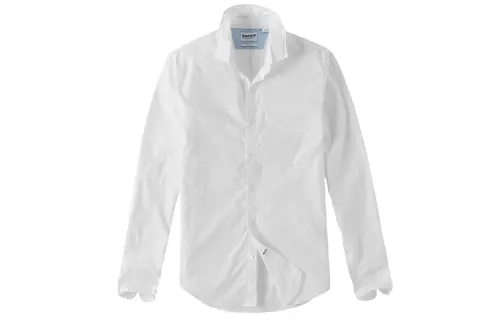 Timberland Shirts Men's White Pointed Collar Moderate Other