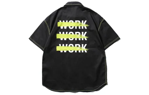 Dickies Shirts Men's Pointed Collar Moderate Shirt