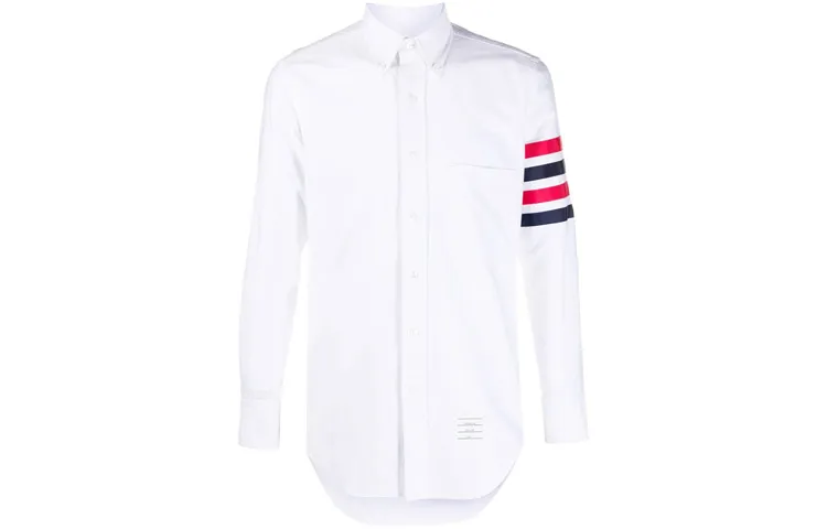 THOM BROWNE 4-Bar Stripe Shirt