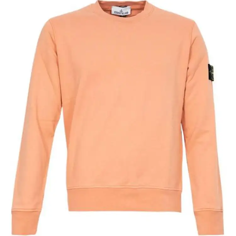 STONE ISLAND Logo Patch Crewneck Sweatshirt