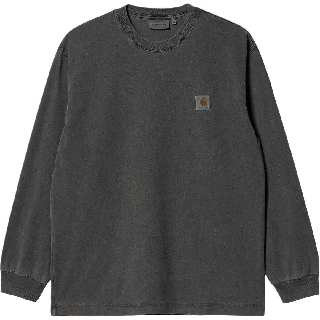 Carhartt WIP L/S Vista FW24 T Shirt T Shirt Men's Gray
