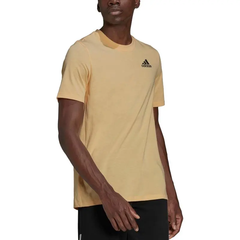 Adidas T Shirt Men's Amber Yellow