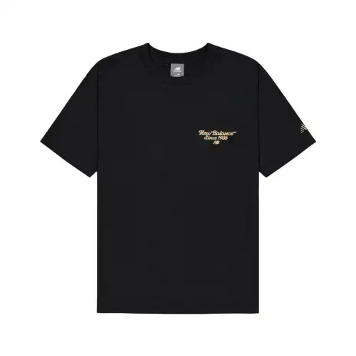 New Balance SS25 T Shirt Men's Black