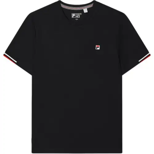 FILA T Shirts Men's Legend Blue Crew Neck Moderate Straight Fit
