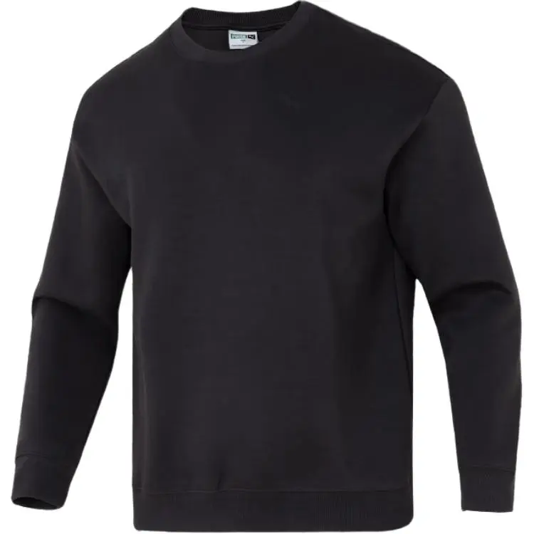 PUMA Sweatshirts Unisex Black Crew Neck Moderate Other