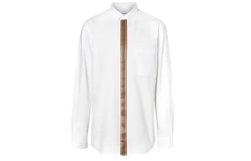 Burberry Shirts Men's White Moderate Other