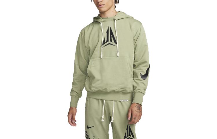 Nike Sports green sweatshirt with hood, with your logo imprint, print