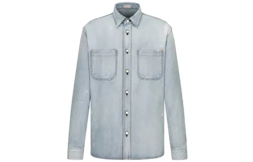 DIOR x KENNY SCHARF Shirt Men's Blue