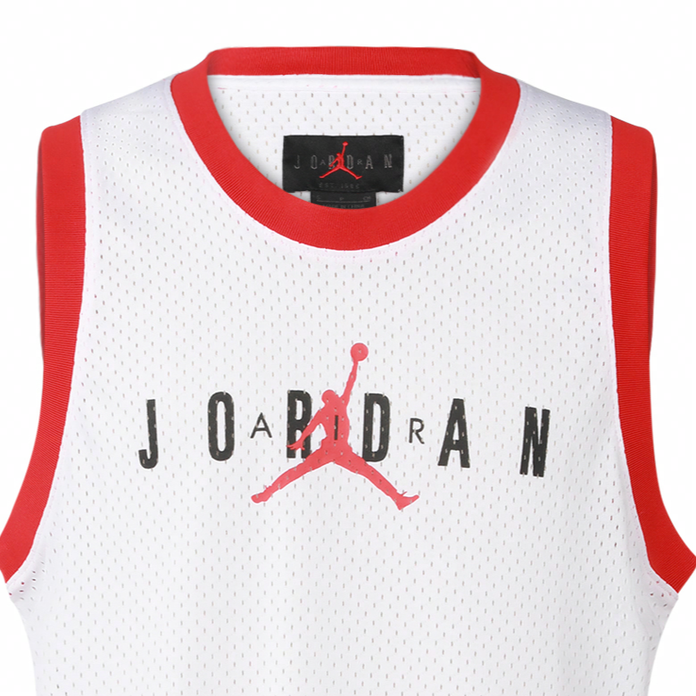Мужская майка Jordan Air Jumpman Sport DNA (белая) — фото 3
