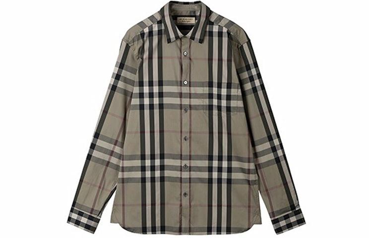 Мужская рубашка Burberry Burberry (галька)