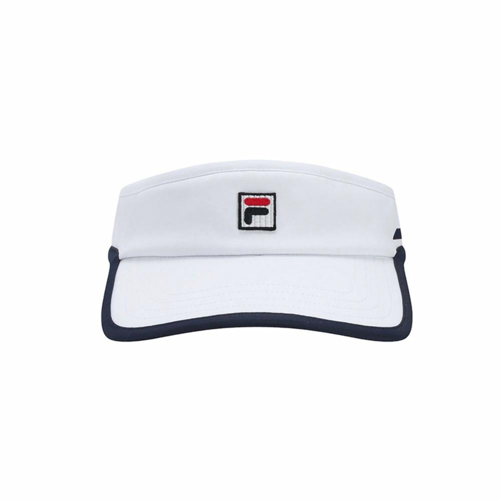 Женская кепка Fila Athletics козырек (белая)