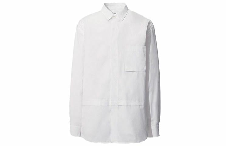 Мужская футболка UNIQLO Jil Sander (белая) — фото 1