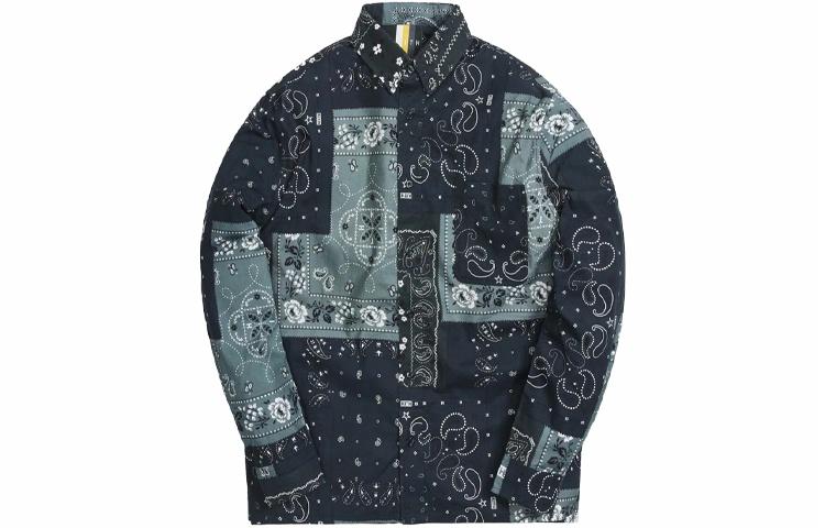 Рубашка KITH KH030044-302 (зеленая)