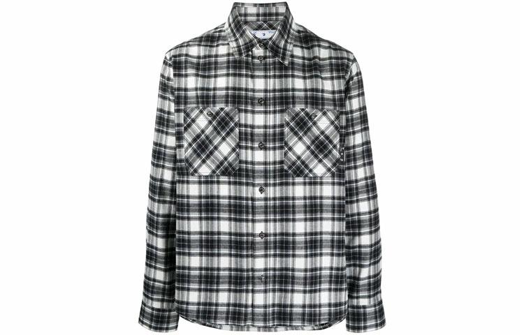 Мужская рубашка OFF-WHITE SS21 (черная)