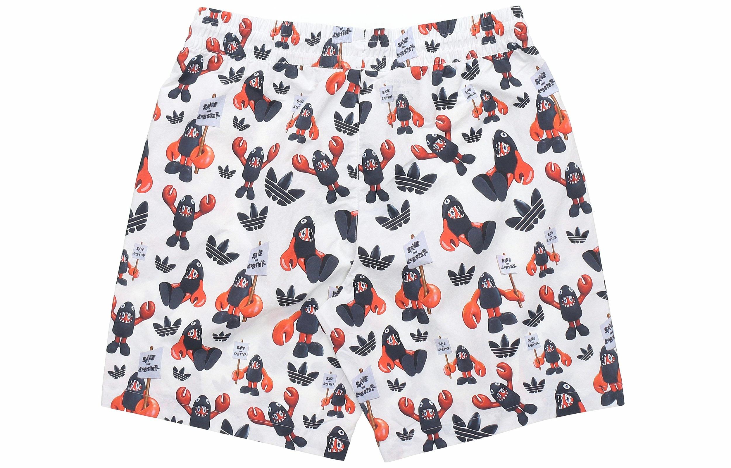 Мужские шорты adidas originals Artist Shorts (белые) — фото 2