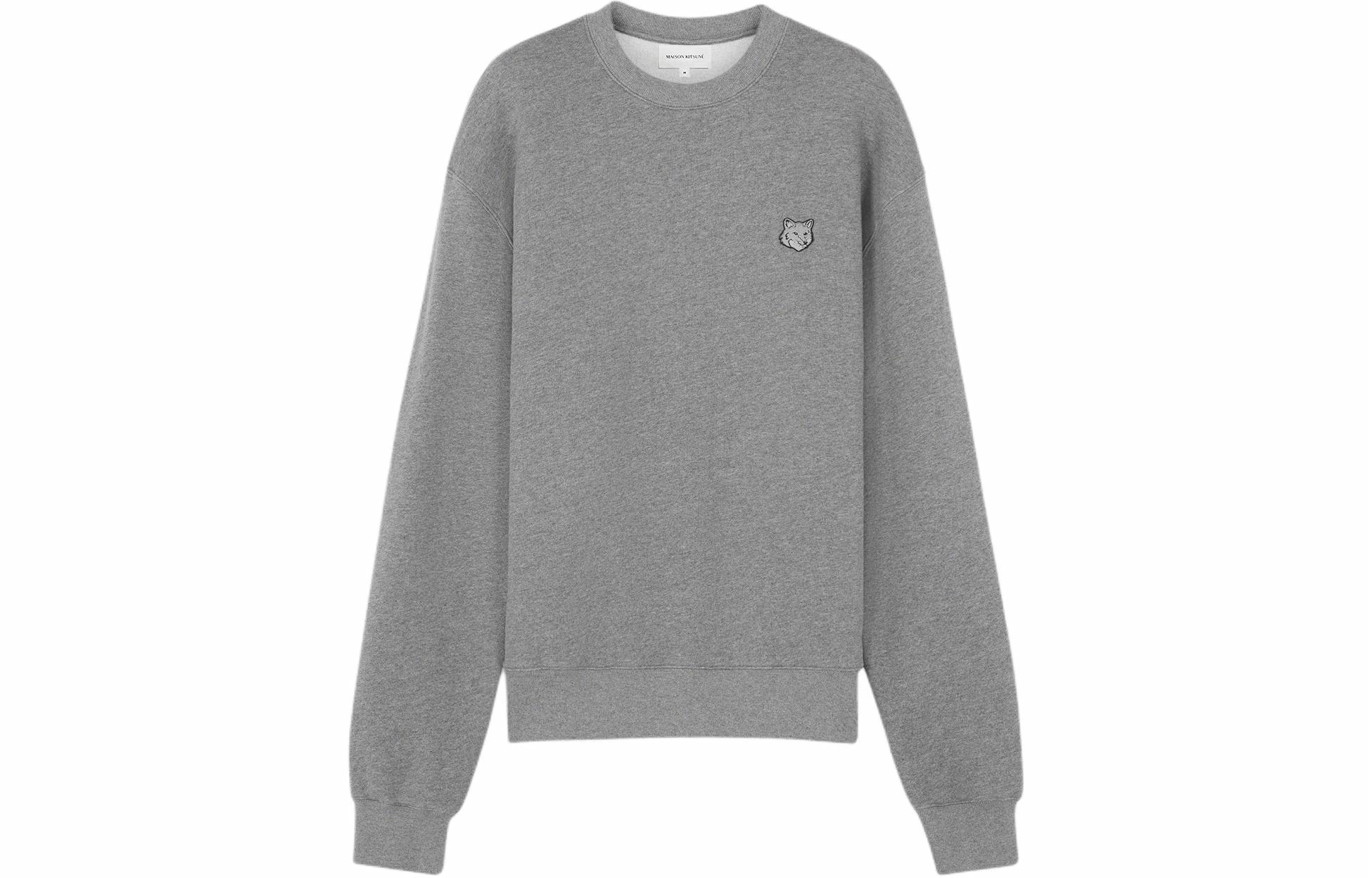 Мужской свитшот Maison Kitsune SS24 (серый)