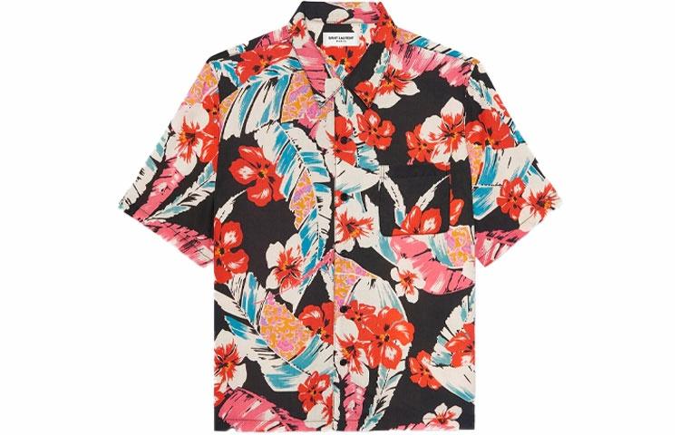 Мужская рубашка SAINT SAINT LAURENT (разноцветная)