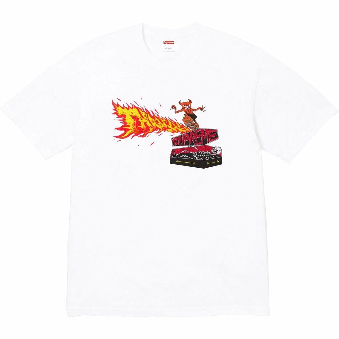 Футболка Supreme x THRASHER (черная)