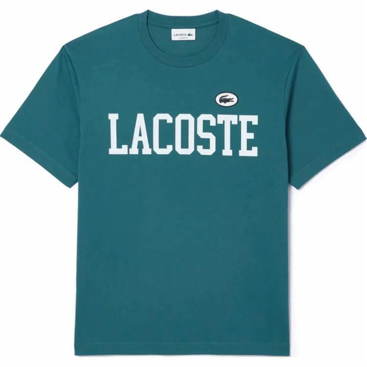 Мужская футболка LACOSTE (зеленая)