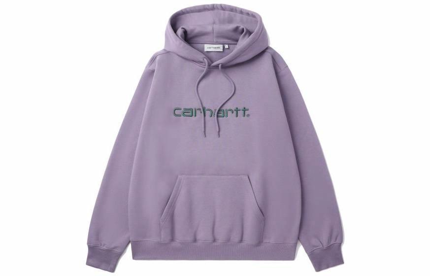 Худи Carhartt WIP Embroidered Logo (пурпурное)