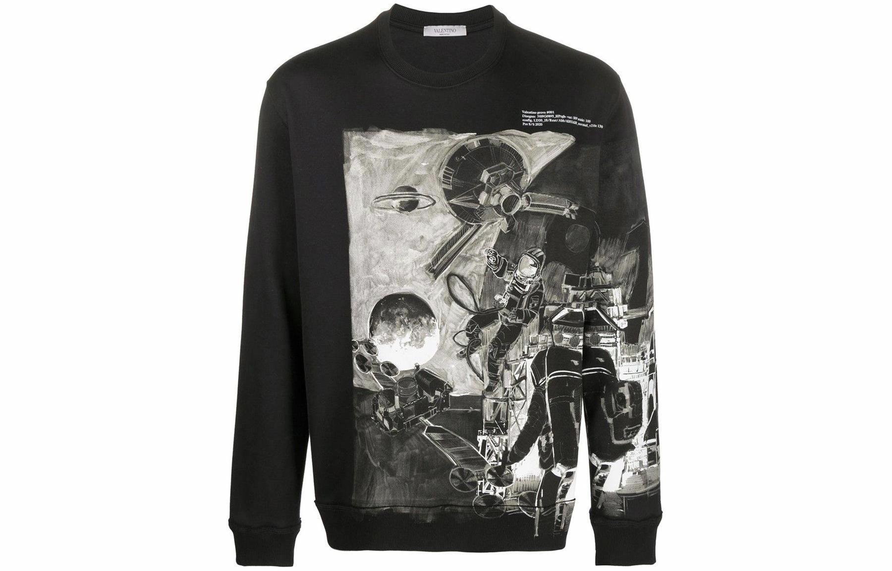 Мужские худи Valentino Valentino (черный)