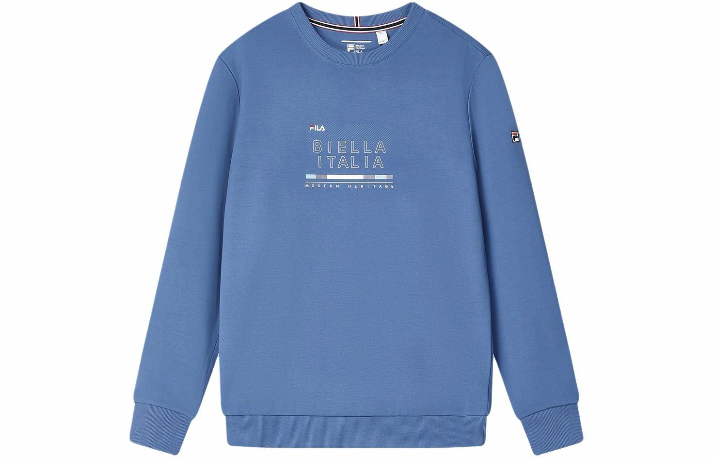 Мужское худи Fila (голубое)