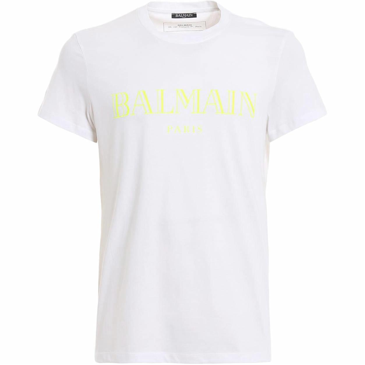 Мужская футболка BALMAIN (белая)