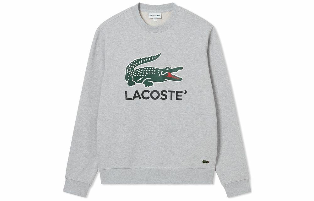 Мужской свитшот LACOSTE FW23 (серый)