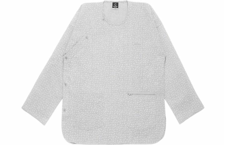 Рубашка CLOT Beach Shirt (бежевая)