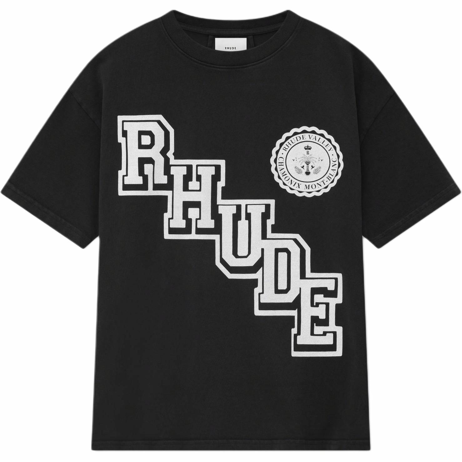 Мужская футболка RHUDE T (черный)