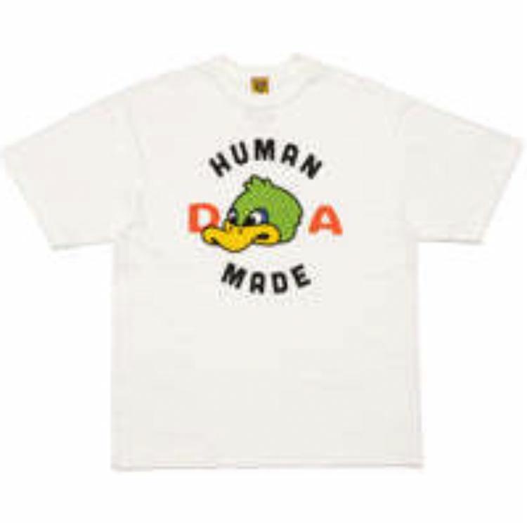 Футболка Human Made FW24 Duck Graphic (белая)
