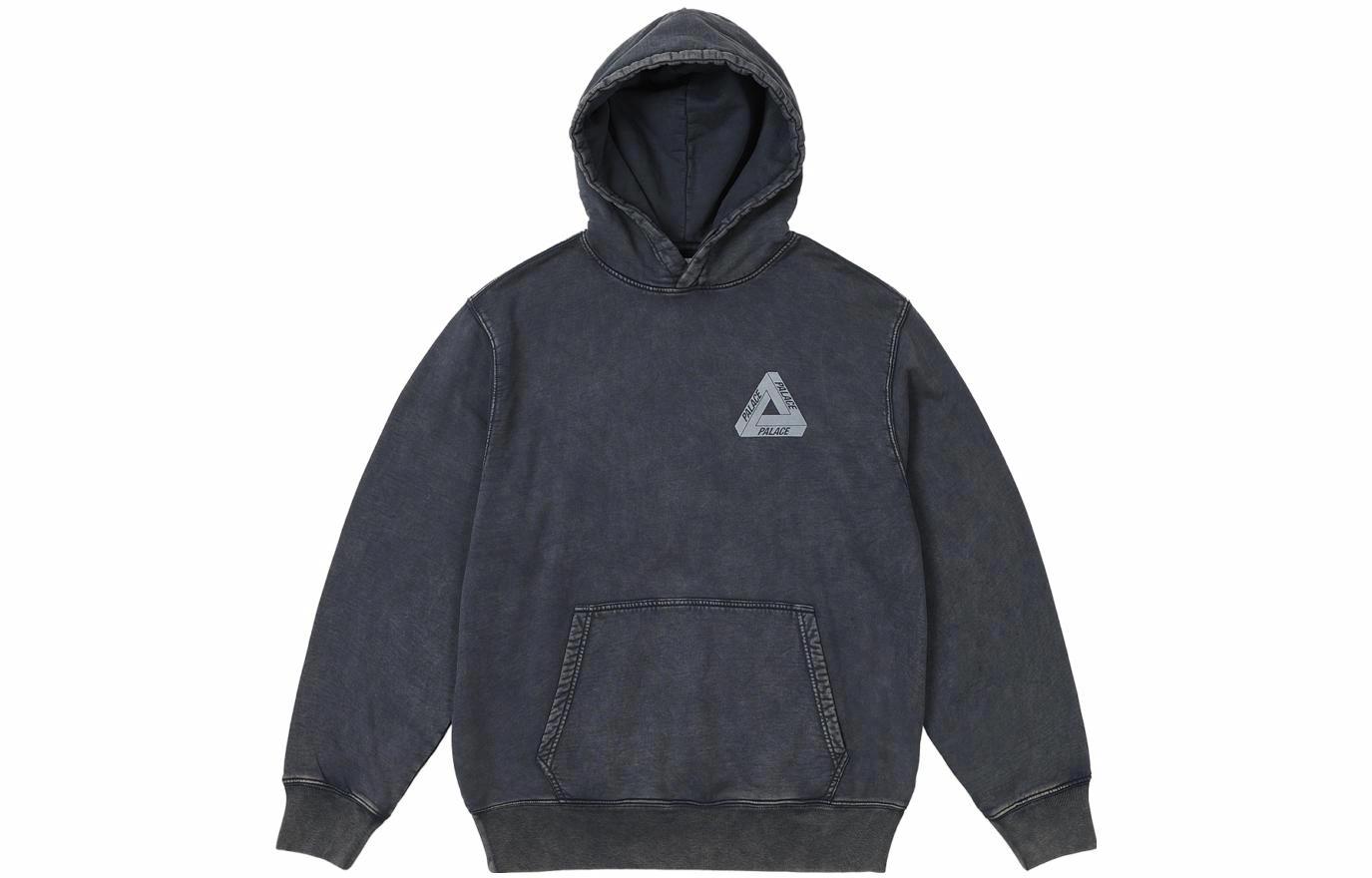 Худи Palace Washed Out Tri-Ferg (синее)