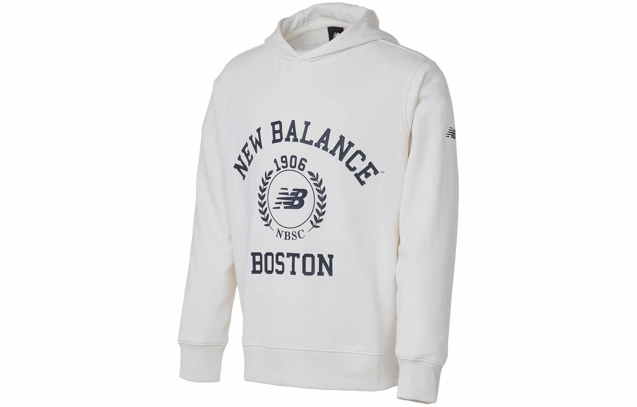 Мужское худи New Balance Graphic Hoodie (бежевое)