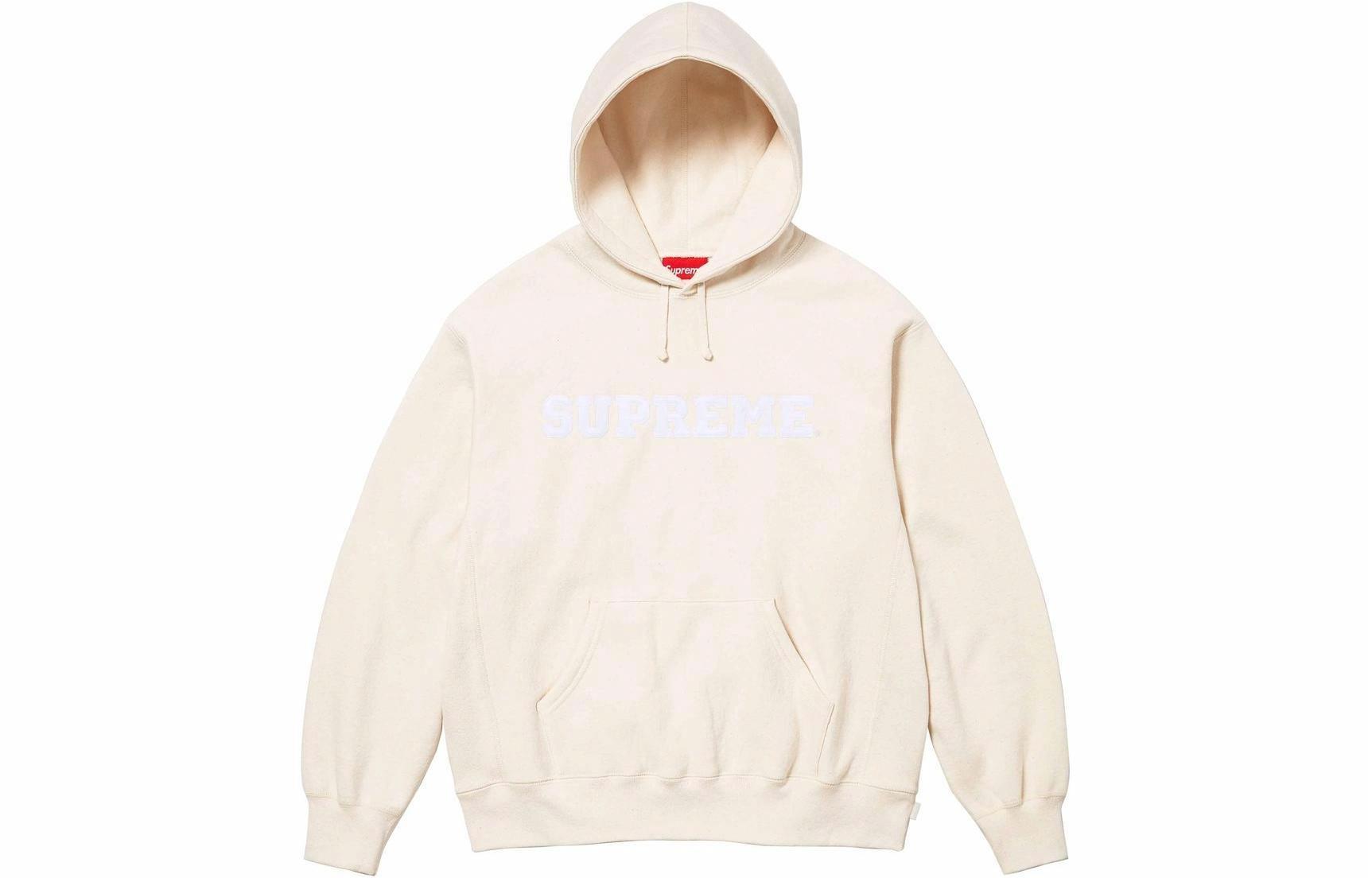 Худи Supreme SS24 WEEK1 COLLEGIATE (серое)