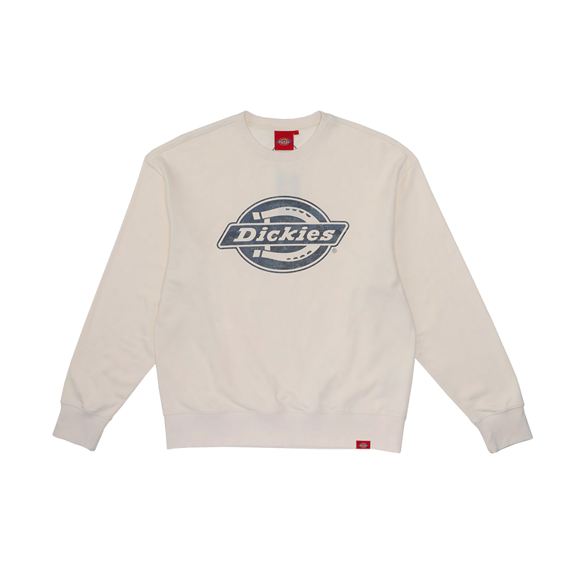 Мужское худи Dickies с логотипом (кремовое)