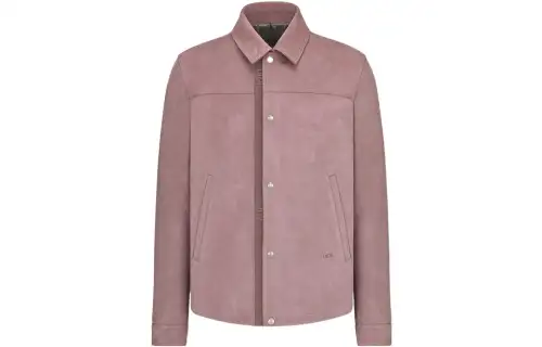 DIOR Quarterly New Products Shirts Men's Pink Polo Collar Moderate Other