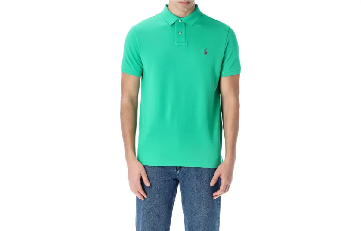 Polo Ralph Lauren Embroidered-logo Short-sleeve Shirt