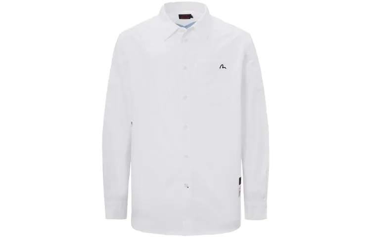EVISU Shirts Men's White Moderate Shirt